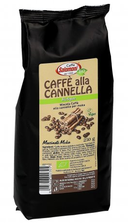 Caffè alla Cannella Bio - Miscela di Caffè alla Cannella per Moka - 1