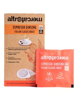 Caffè Espresso Ginseng - Cialde Compostabili - 5