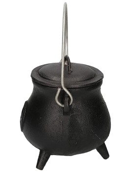 Calderone in Ghisa con Pentagramma - 6