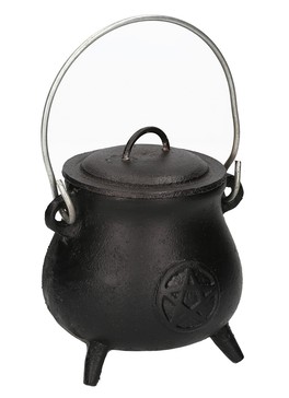 Calderone in Ghisa con Pentagramma - 3