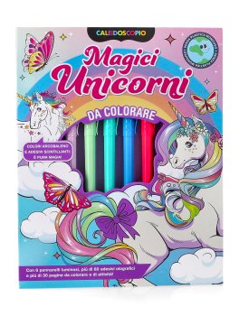 Caleidoscopio - Magici Unicorni da Colorare — Libro - 1