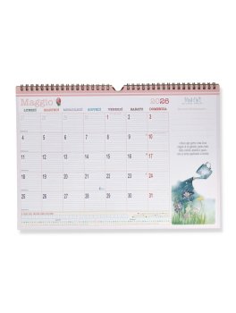 Calendario 2026 Organizer Mensile - Pensieri Belli — Calendario - 2