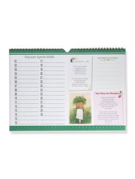 Calendario 2026 Organizer Mensile - Pensieri Belli — Calendario - 3