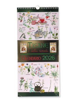 Calendario 2026 Tisane e Dolci Rimedi - Formato Grande — Calendario - 1