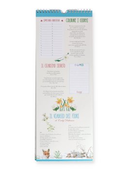 Calendario 2027 Fleurs per Colorare i Giorni — Calendario - 4
