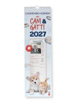 Calendario-Agenda Cani & Gatti 2027 — Calendario - 1