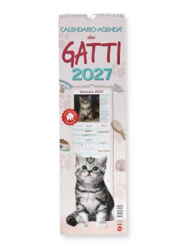 Calendario-Agenda dei Gatti 2027 — Calendario - 1