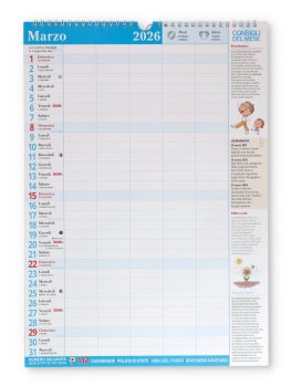 Calendario-Agenda della Famiglia 2026 — Calendario - 2