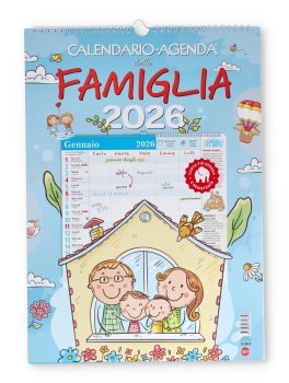 Calendario-Agenda della Famiglia 2026 — Calendario - 1