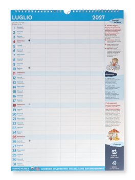 Calendario-Agenda della Famiglia 2027 — Calendario - 2