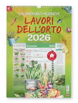 Calendario-Agenda Lavori dell'Orto 2026 — Libro - 1