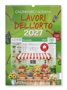 Calendario-Agenda Lavori dell’Orto 2027 — Libro - 1