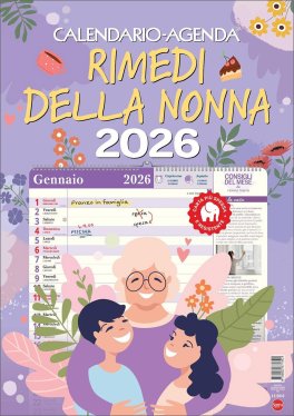 Calendario-Agenda Rimedi della Nonna 2026 — Calendario - 1
