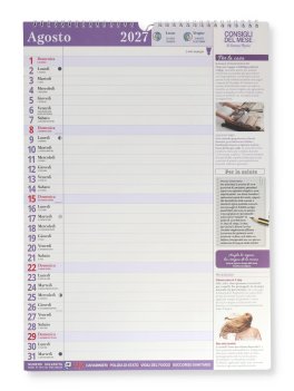 Calendario-Agenda Rimedi della Nonna 2027 — Calendario - 3