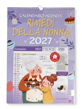 Calendario-Agenda Rimedi della Nonna 2027 — Calendario - 1