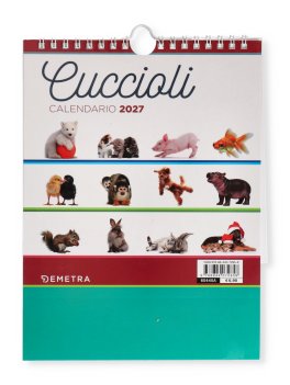 Calendario Cuccioli 2027 — Calendario - 3