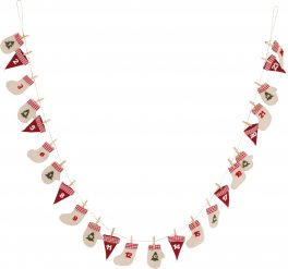 Calendario d'Avvento - Sacchetti in Juta