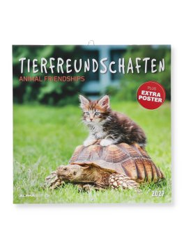 Calendario da Parete Amicizie tra Animali 2027 — Calendario - 1