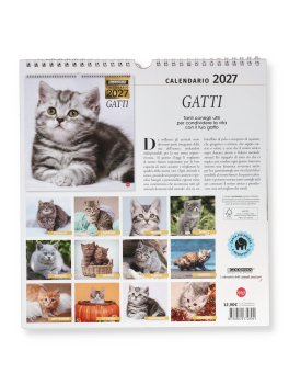 Calendario da Parete Gatti 2027 — Calendario - 4