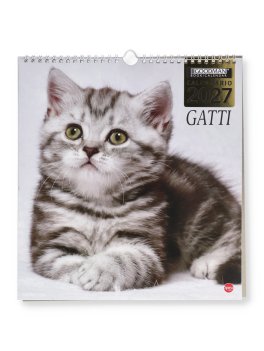 Calendario da Parete Gatti 2027 — Calendario - 1