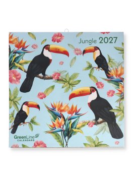 Calendario da Parete GreenLine Jungle 2027 — Calendario - 2