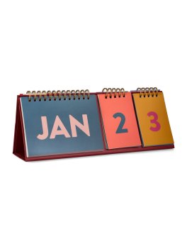 Calendario da Scrivania Perpetuo Colourblock — Calendario - 1