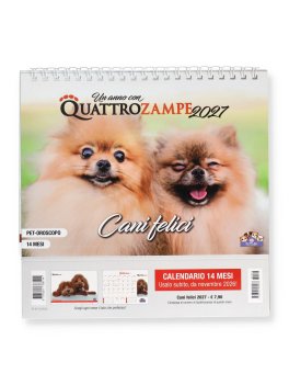 Calendario da Tavolo Cani Felici 2027 — Calendario - 5