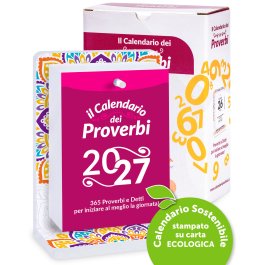 Calendario dei Proverbi 2027 - Con Supporto Colorato Mandala — Calendario - 2