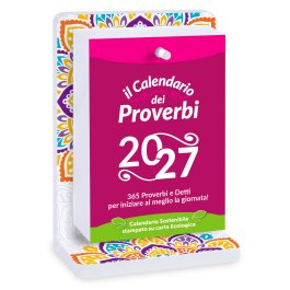 Calendario dei Proverbi 2027 - Con Supporto Colorato Mandala — Calendario - 4