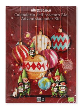Calendario dell'Avvento con Cioccolato al Latte Bio - 1