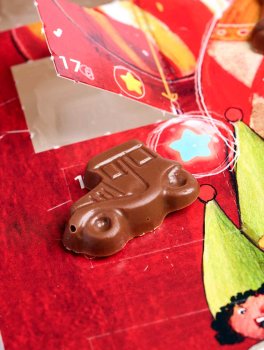 Calendario dell'Avvento con Cioccolato al Latte Bio - 3