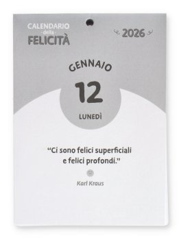 Calendario della Felicità 2026 — Calendario - 2