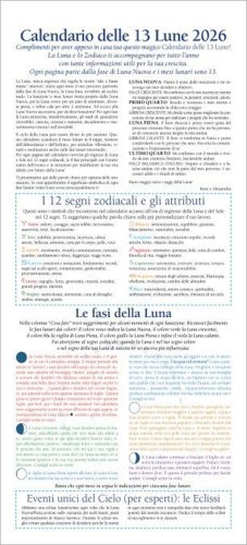 Calendario delle 13 Lune - 2026 — Libro - 2