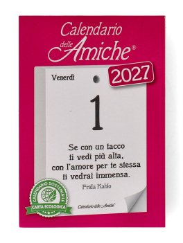 Calendario delle Amiche 2027 — Calendario - 2