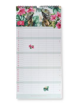 Calendario Familiare GreenLine Jungle 2027 — Calendario - 3