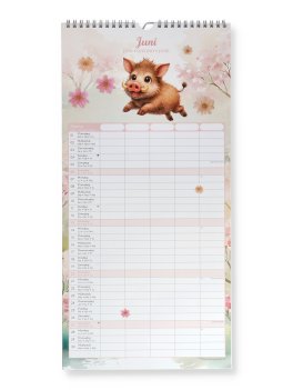 Calendario Familiare Magical Forest 2027 — Calendario - 3