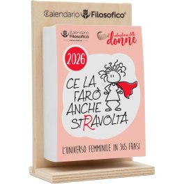 Calendario Filosofico delle Donne 2026 - Ce la Farò anche Stravolta — Calendario - 1