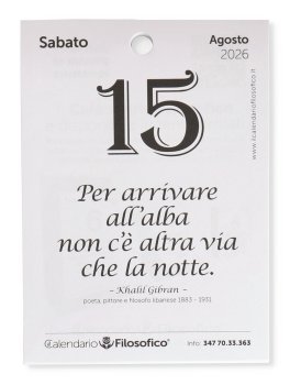 Calendario Filosofico 2026 — Calendario - 4
