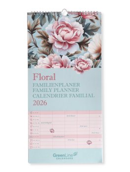 Calendario Floral 2026 - Family Planner — Calendario - 1
