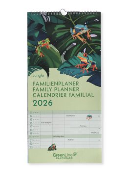 Calendario Jungle 2026 - Family Planner — Calendario - 1