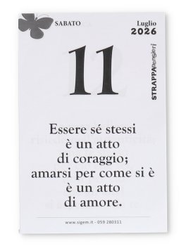 Calendario Strappapensieri Verticale — Calendario - 3