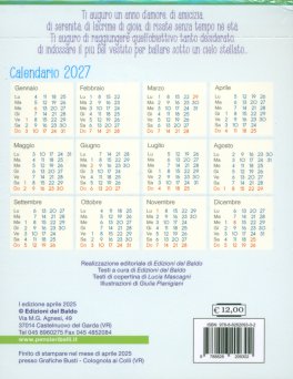 Calendariotto 2026 - Pensieri Belli per Anime Delicate — Calendario - 2