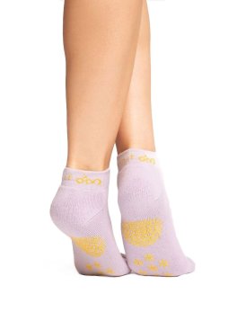 Calze Yoga Antiscivolo Adhara - Lilla - 1