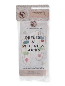 Calzini del Benessere in Canapa - Wellness® Socks Crema - 4