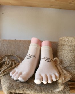 Calzini del Benessere in Canapa - Wellness® Socks Crema - 6