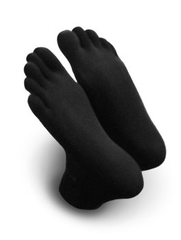 Calzini del Benessere in Canapa - Wellness® Socks Neri - 3