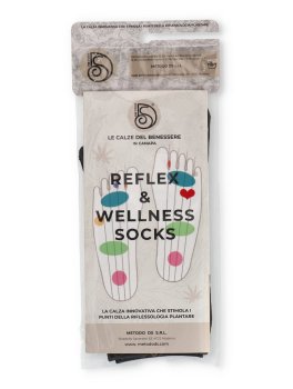 Calzini del Benessere in Canapa - Wellness® Socks Neri - 6