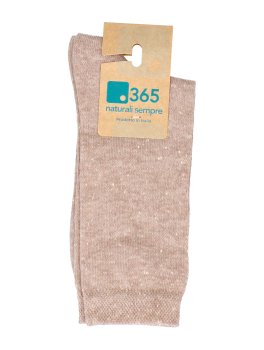 Calzini Donna in Cotone Bio "Bottonato" - Panna - 2