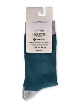 Calzini in Cotone Biologico Basic Petrolio - Taglia 35-38 - 3