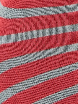 Calzini in Cotone Biologico Bicolor Bordeaux - 2